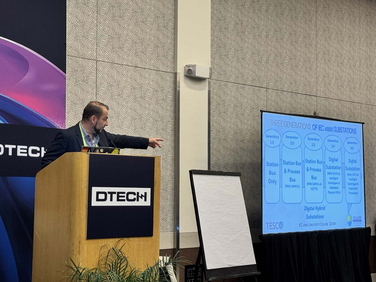 Dustin at DISTRIBUTECH 2025